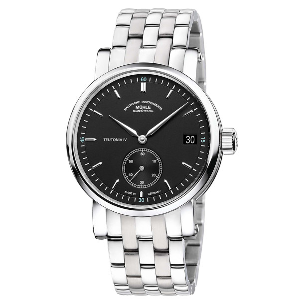         Damen- und Herrenuhr, Automatik, Mühle Glashütte Teutonia IV Kleine Sekunde