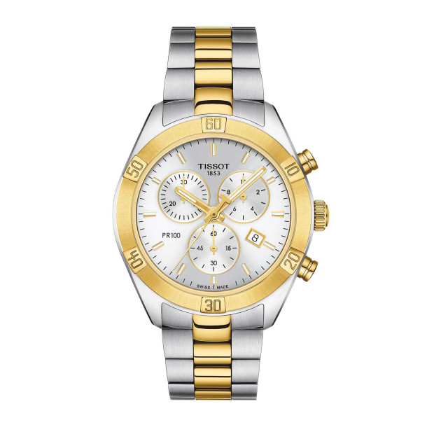         Damenuhr, Quarzwerk, Tissot PR 100 Sport Chic 38mm