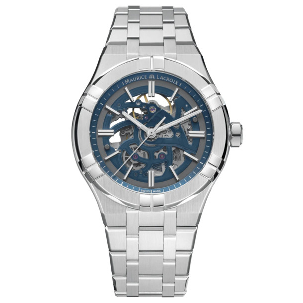         Damen- und Herrenuhr, Automatik, Maurice Lacroix Aikon Automatic Skeleton