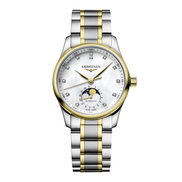         Damenuhr, Automatik, Longines LONGINES MASTER COLLECTION MOONPHASE