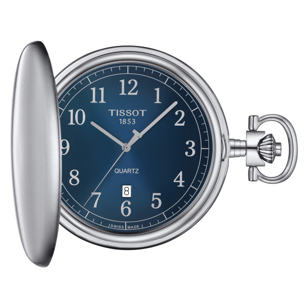         Damen- und Herrenuhr, Quarzwerk, Tissot Savonnette Quartz