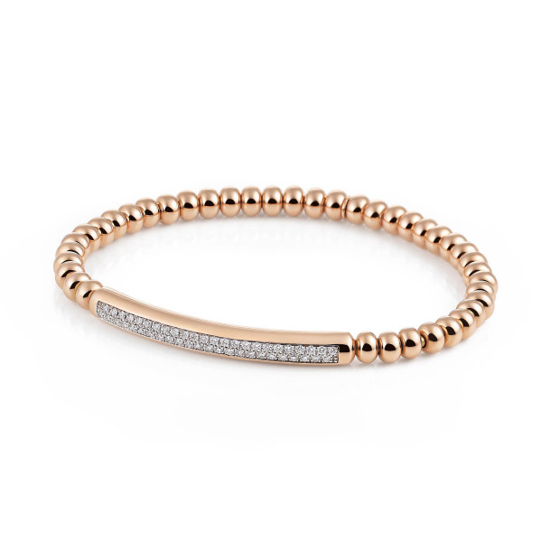         Roségold, Armschmuck, Al Coro Stretchy Armband