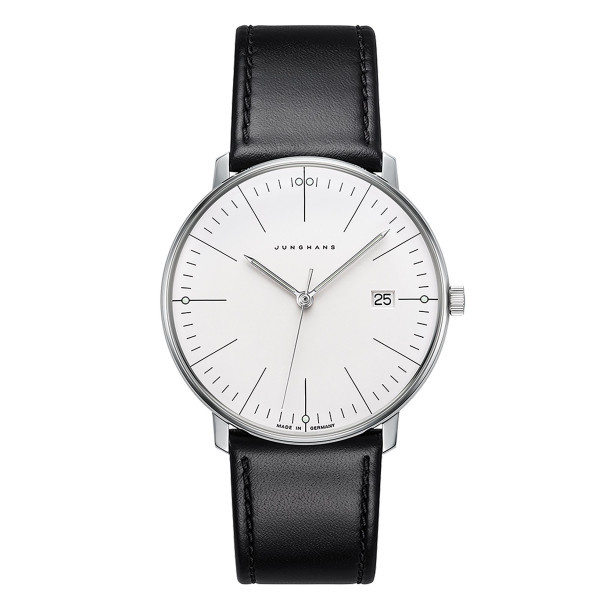         Damen- und Herrenuhr, Quarzwerk, Junghans max bill Quarz
