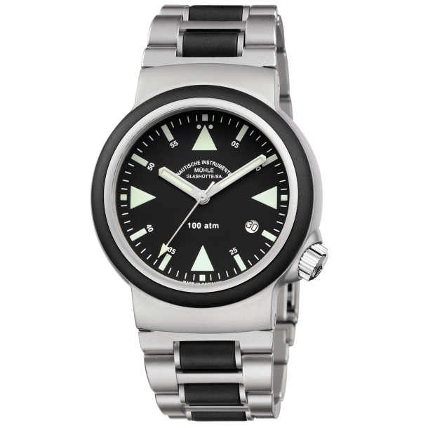         Damen- und Herrenuhr, Automatik, Mühle Glashütte S.A.R. Rescue-Timer