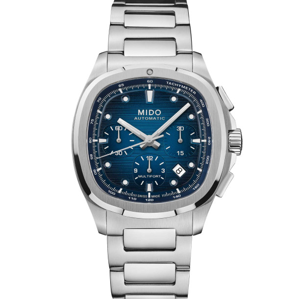         Damen- und Herrenuhr, Automatik, Mido Multifort TV Chronograph