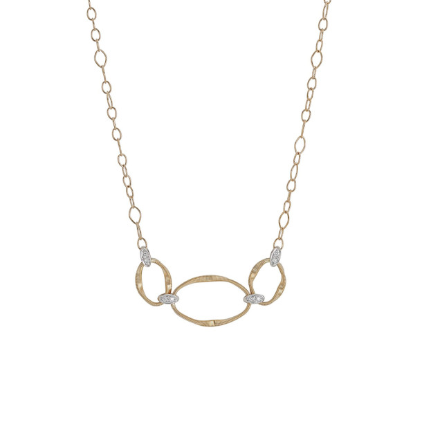         Gelbgold, Halsschmuck, Marco Bicego Marrakech Onde Halskette