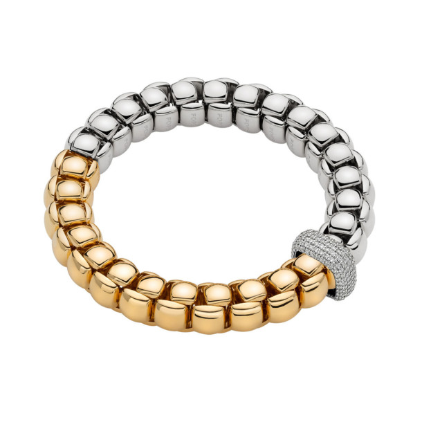         Gelbgold &amp; Weißgold, Armschmuck, FOPE Luna Armband