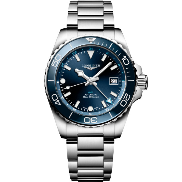         Herrenuhr, Automatik, Longines HYDROCONQUEST GMT