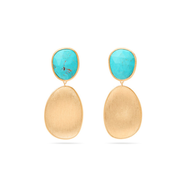         Gelbgold, Ohrringe, Marco Bicego Lunaria Color Ohrhänger