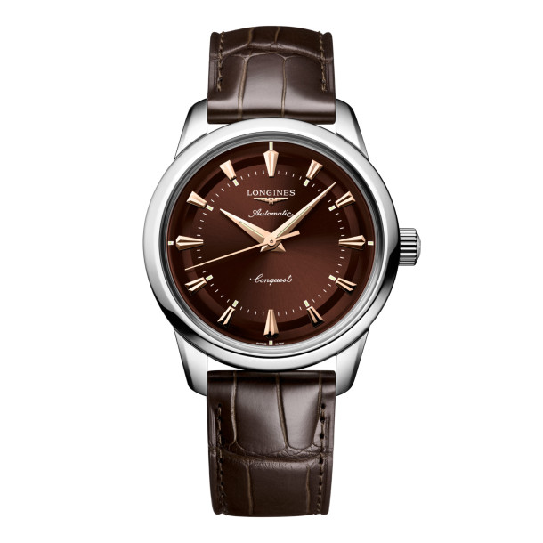         Damen- und Herrenuhr, Automatik, Longines CONQUEST HERITAGE