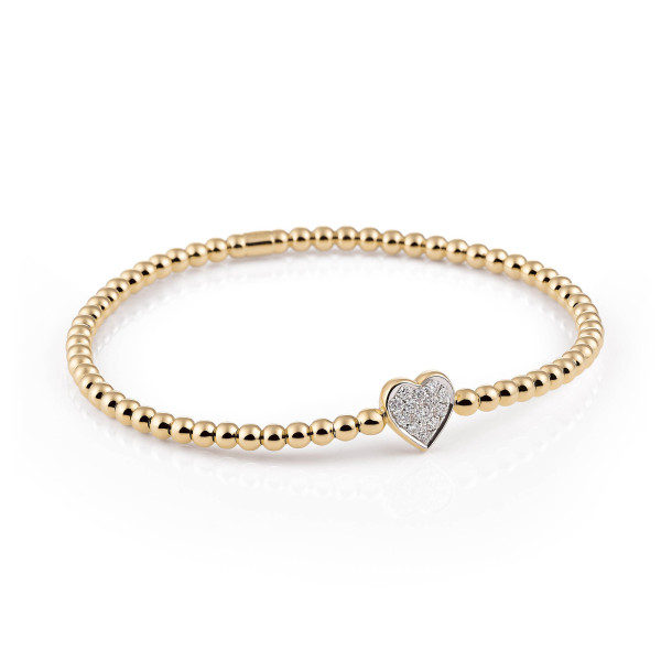         Gelbgold, Armschmuck, Al Coro Stretchy Armband