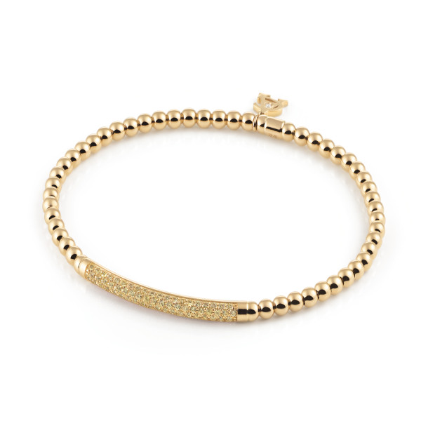         Gelbgold, Armschmuck, Al Coro Stretchy Armband