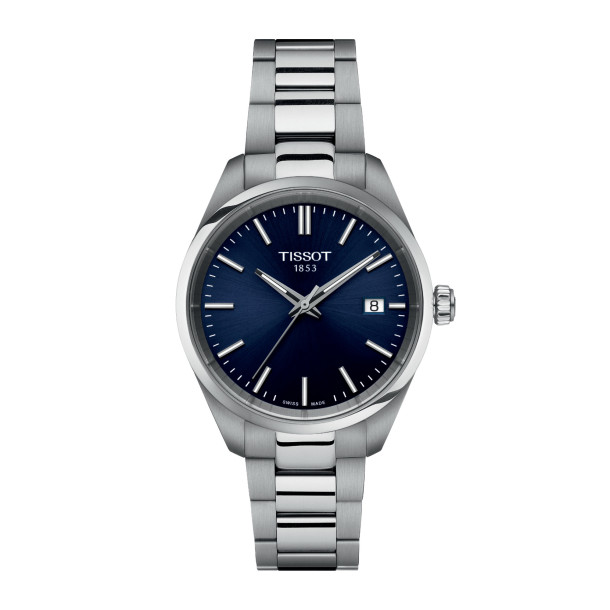         Damen- und Herrenuhr, Quarzwerk, Tissot PR 100 34mm