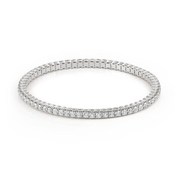         Weißgold, Armschmuck, Al Coro Stretchy Armband