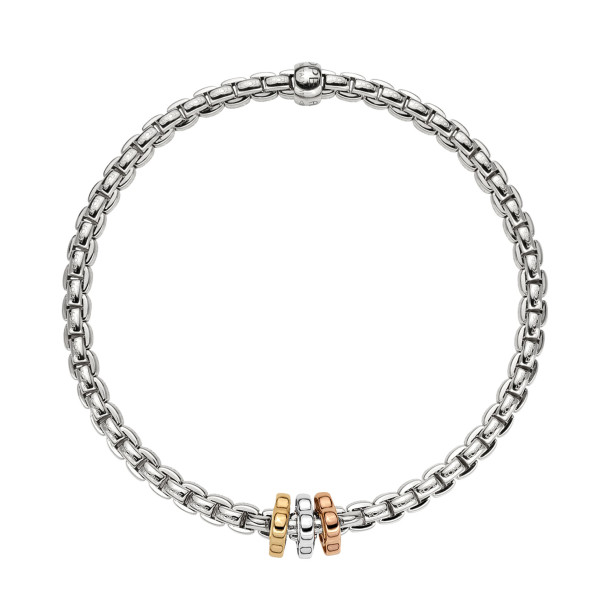         Weißgold, Armschmuck, FOPE Eka Flex'it Armband