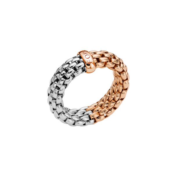         Roségold &amp; Weißgold, Ringe, FOPE Essentials Flex'it Ring