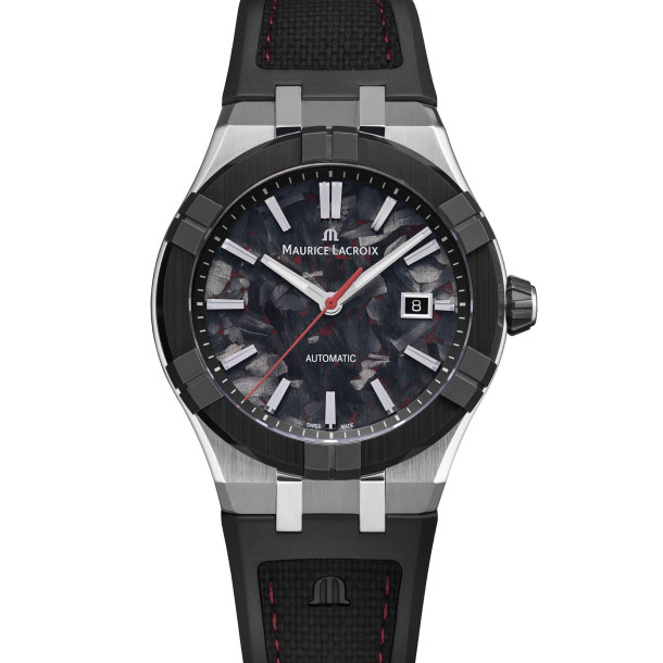         Herrenuhr, Automatik, Maurice Lacroix Aikon-IC Frozen Carbon