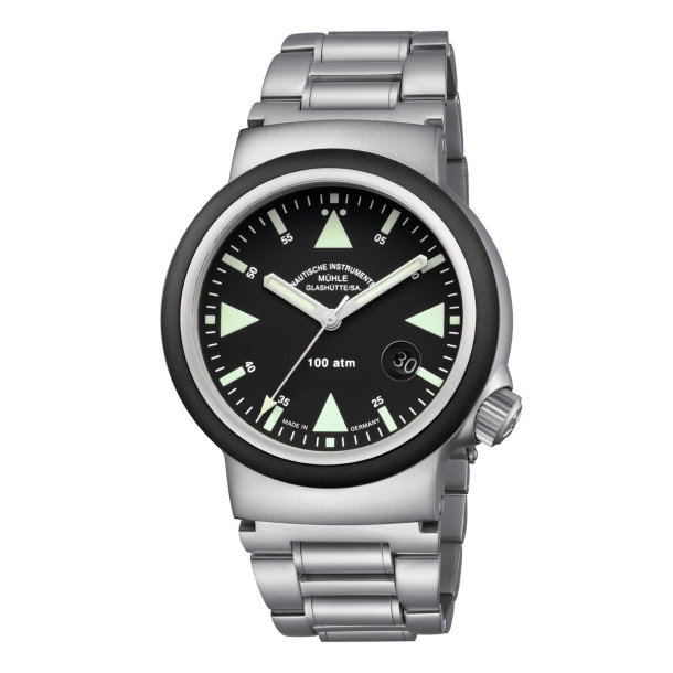         Damen- und Herrenuhr, Automatik, Mühle Glashütte S.A.R. Rescue-Timer