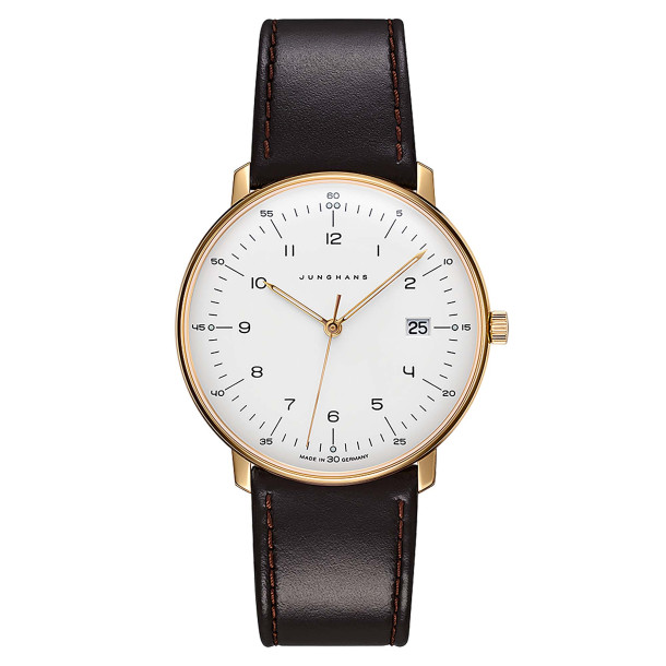         Damen- und Herrenuhr, Quarzwerk, Junghans max bill Quarz