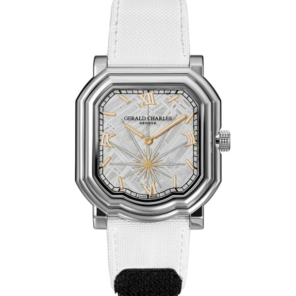         Damen- und Herrenuhr, Automatik, Gerald Charles Maestro 2.0 Meteorite Silver