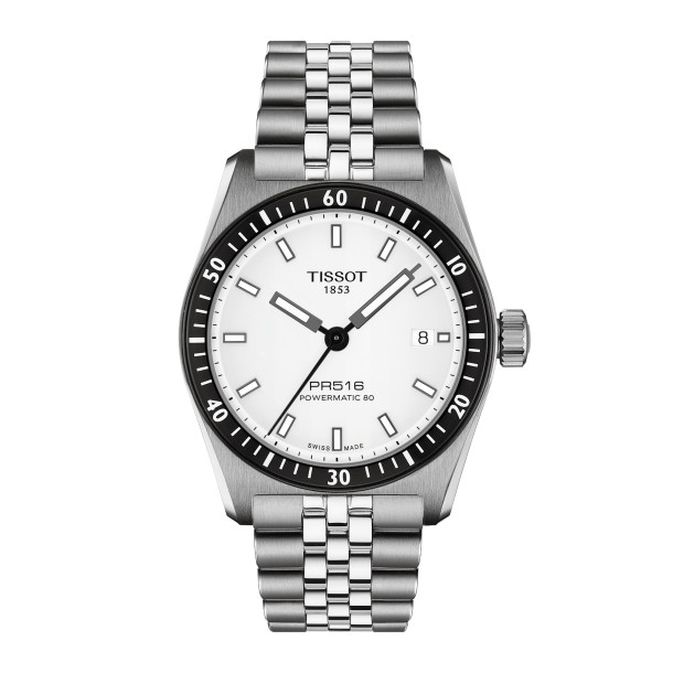         Damen- und Herrenuhr, Automatik, Tissot PR516 38mm