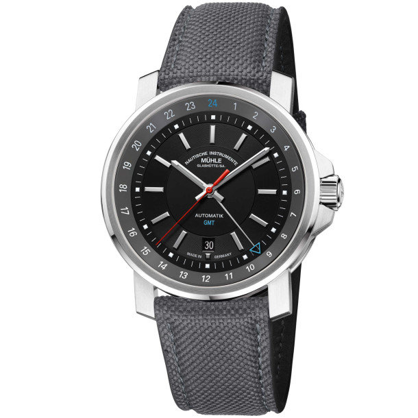         Damen- und Herrenuhr, Automatik, Mühle Glashütte 29er Big GMT