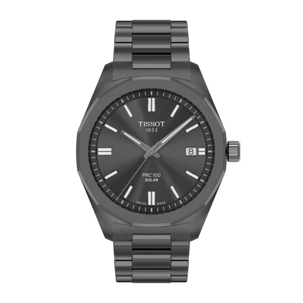         Damen- und Herrenuhr, Solar, Tissot PRC 100 Solar