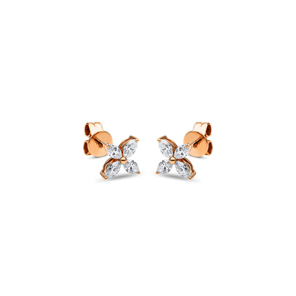         Roségold, Ohrringe, Becker Young Fashion Kollektion Ohrstecker