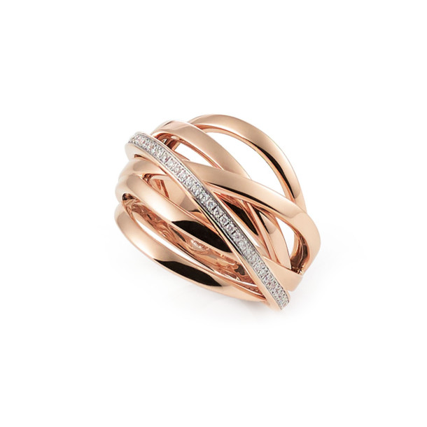         Roségold, Ringe, Al Coro Serenata Ring