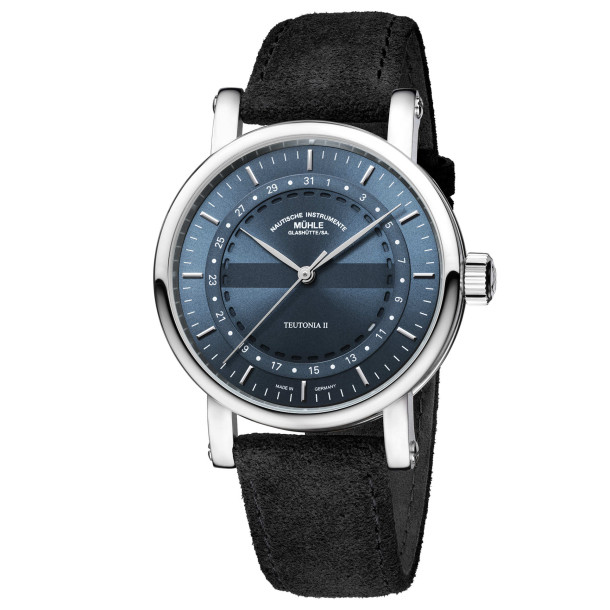         Damen- und Herrenuhr, Automatik, Mühle Glashütte Teutonia II Ringdatum