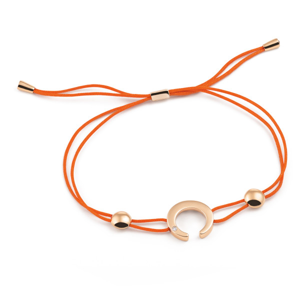         Roségold, Armschmuck, Al Coro Mezzaluna Armband