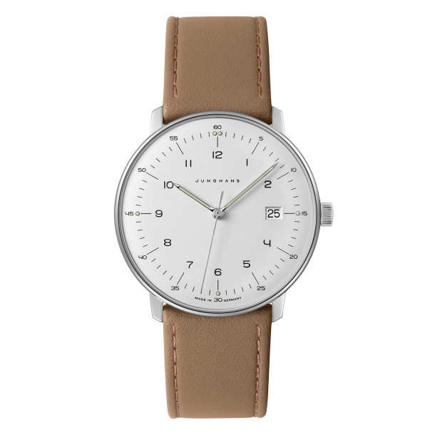        Damen- und Herrenuhr, Quarzwerk, Junghans max bill Quarz