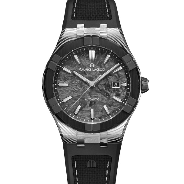         Herrenuhr, Automatik, Maurice Lacroix Aikon-IC Frozen Carbon