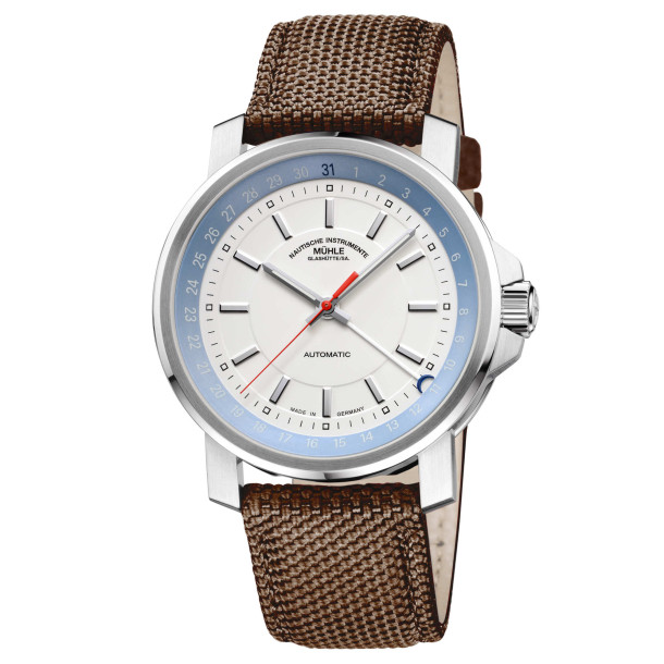         Damen- und Herrenuhr, Automatik, Mühle Glashütte 29er Zeigerdatum