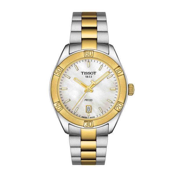         Damenuhr, Quarzwerk, Tissot PR 100 Sport Chic 36mm