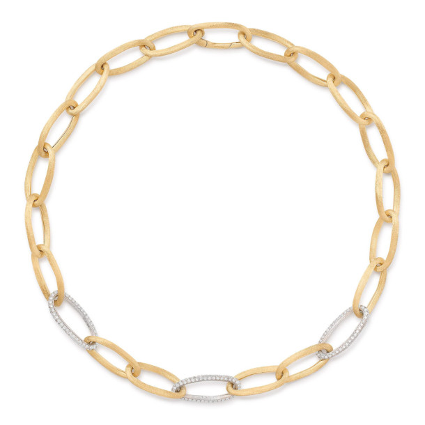         Gelbgold, Halsschmuck, Marco Bicego Jaipur Link Halskette