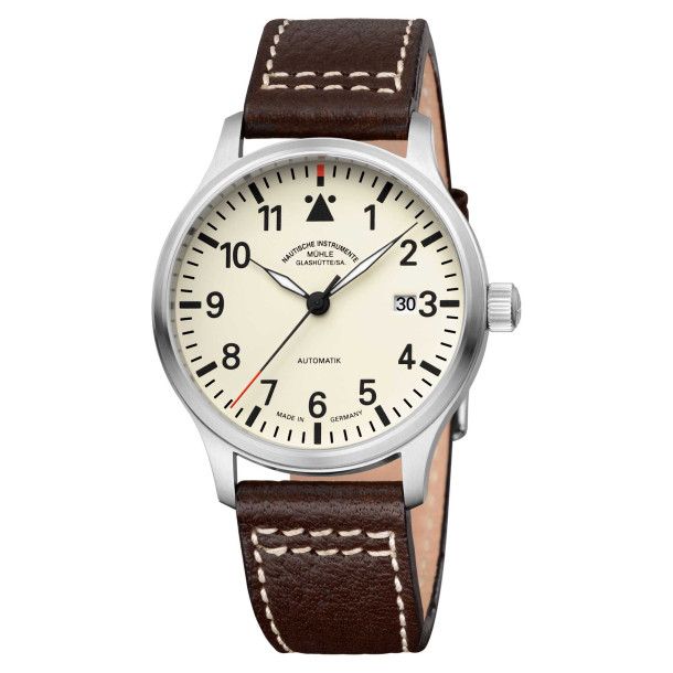         Damen- und Herrenuhr, Automatik, Mühle Glashütte Terrasport II