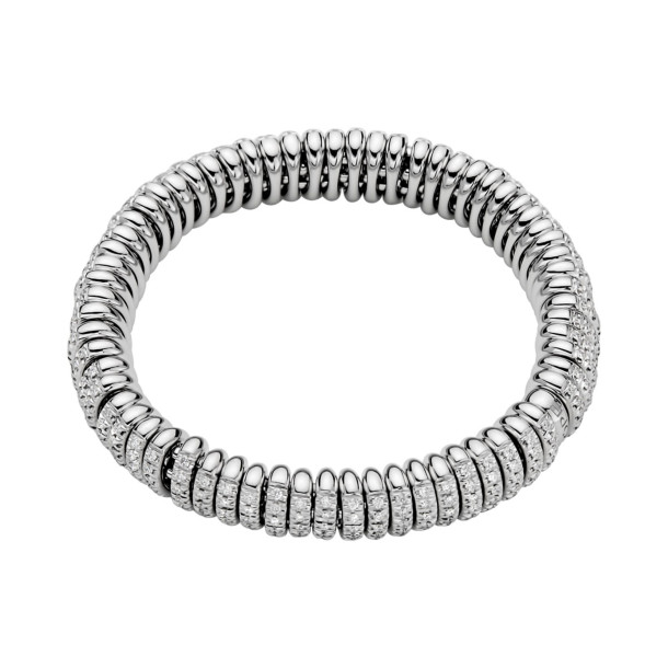         Weißgold, Armschmuck, FOPE Eka Flex'it Armband mit Diamantpavé