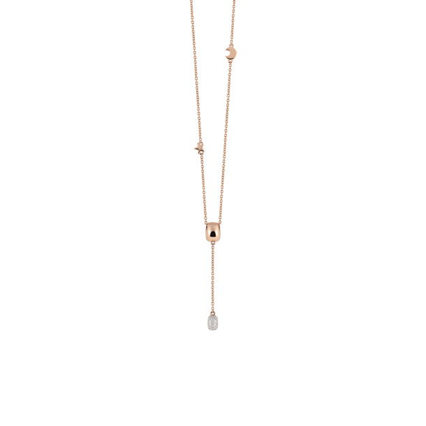         Roségold, Halsschmuck, Al Coro La Piazza Collier