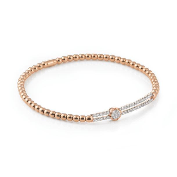         Roségold, Armschmuck, Al Coro Stretchy Armband