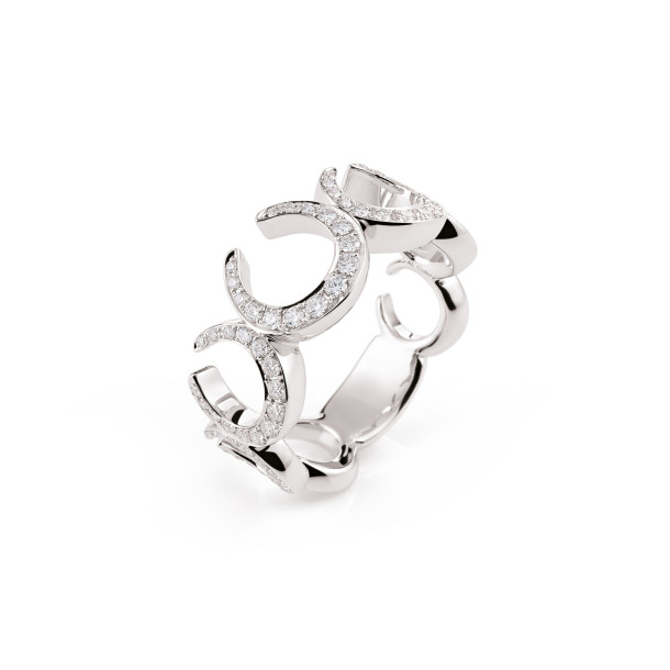         Weißgold, Ringe, Al Coro Mezzaluna Ring