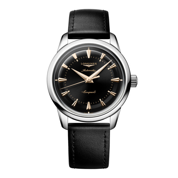         Damen- und Herrenuhr, Automatik, Longines CONQUEST HERITAGE