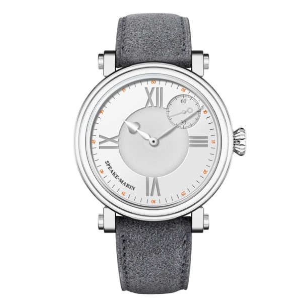         Damen- und Herrenuhr, Automatik, Speake-Marin Academic Silvery White