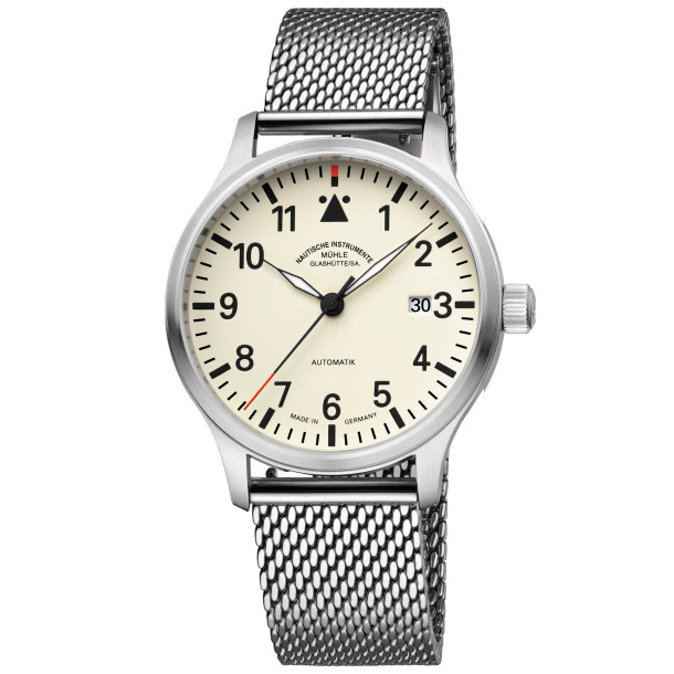         Damen- und Herrenuhr, Automatik, Mühle Glashütte Terrasport II