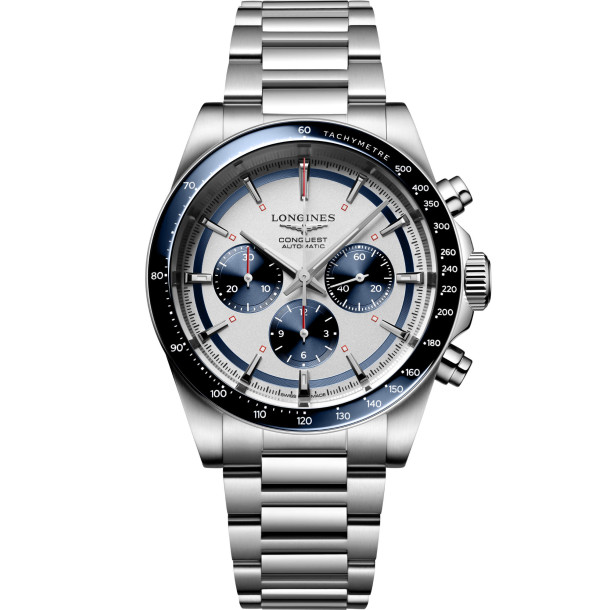         Herrenuhr, Automatik, Longines CONQUEST CHRONOGRAPH