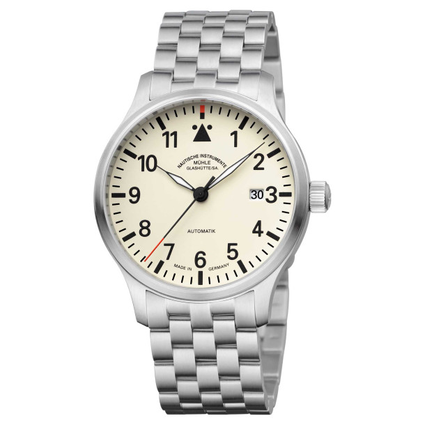         Damen- und Herrenuhr, Automatik, Mühle Glashütte Terrasport II