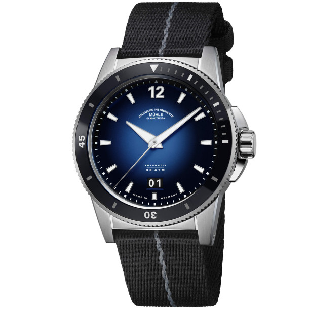         Herrenuhr, Automatik, Mühle Glashütte Sportivo Großdatum
