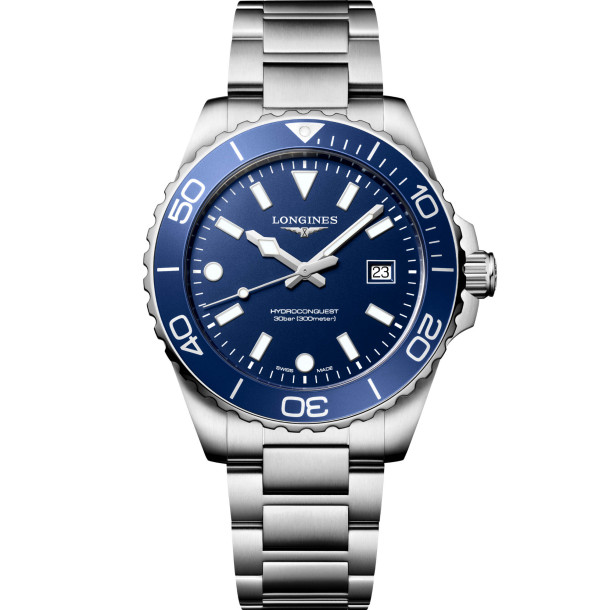         Damen- und Herrenuhr, Quarzwerk, Longines HYDROCONQUEST