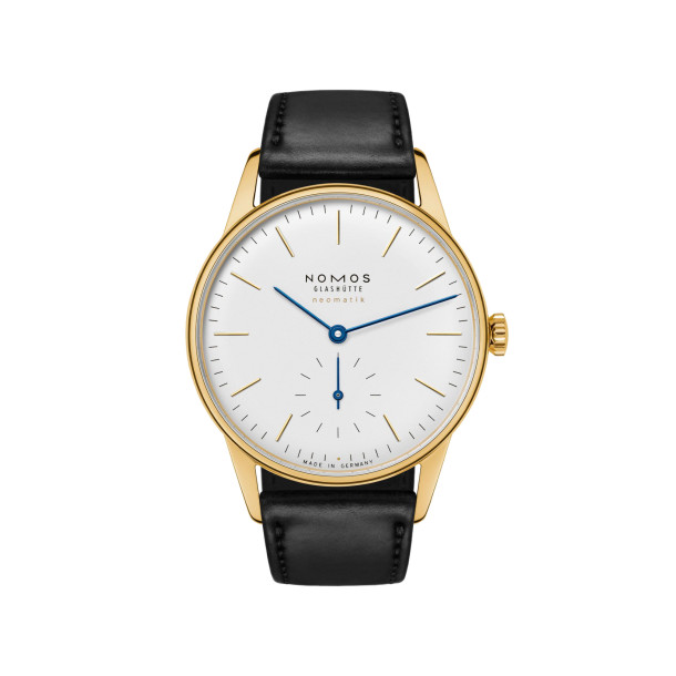         Damen- und Herrenuhr, Automatik, NOMOS Glashütte Orion Gold Neomatik