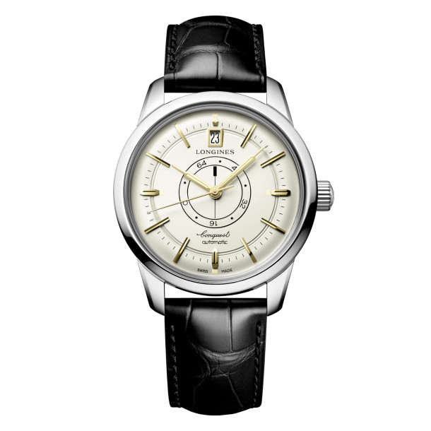         Damen- und Herrenuhr, Automatik, Longines CONQUEST HERITAGE CENTRAL POWER RESERVE